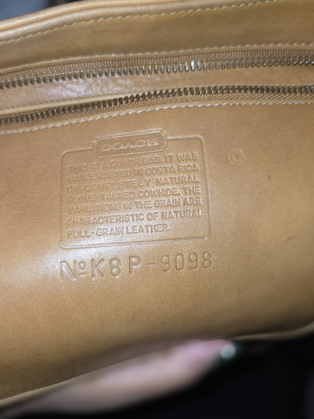 Coach Tribecca 9098 Vintage - Picture 7 of 14